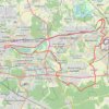 Trace GPS Dampmart - Ferrières - Chelles, itinéraire, parcours