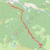 Trace GPS Balade à la Cascade d'Ars, itinéraire, parcours