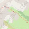 Trace GPS Rando lacs forclaz, itinéraire, parcours