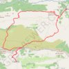 Trace GPS Plateau de Calern (06), itinéraire, parcours