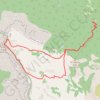 Trace GPS Chorges - Le Grand Morgon, itinéraire, parcours