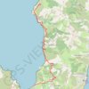 Trace GPS Canari - Saint-Florent, itinéraire, parcours