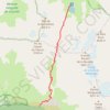 Trace GPS Tour de l'Oisans - Valsenestre au refuge de la Muzelle, itinéraire, parcours