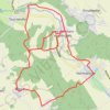 Trace GPS Autour de Saint Germain des Angles, itinéraire, parcours