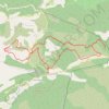 Trace GPS Forêt de Font Blanche, itinéraire, parcours