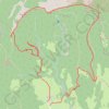 Trace GPS La Pointe de la Gorgeat en Chartreuse, itinéraire, parcours