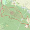 Trace GPS En forêt d'Ermenonville, itinéraire, parcours