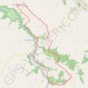 Trace GPS Gartempe, du Roc d'Enfer aux moulins, itinéraire, parcours