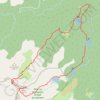 Trace GPS Le Laurenti et le Roc Blanc (Départ Refuge Forestier du Laurenti), itinéraire, parcours
