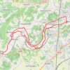 Trace GPS Chateauneuf vers St Michel 38 kms, itinéraire, parcours