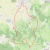 Trace GPS Montmorin - Étang de Léobard - La Chaux-Montgros - Saint-Julien-de-Coppel, itinéraire, parcours